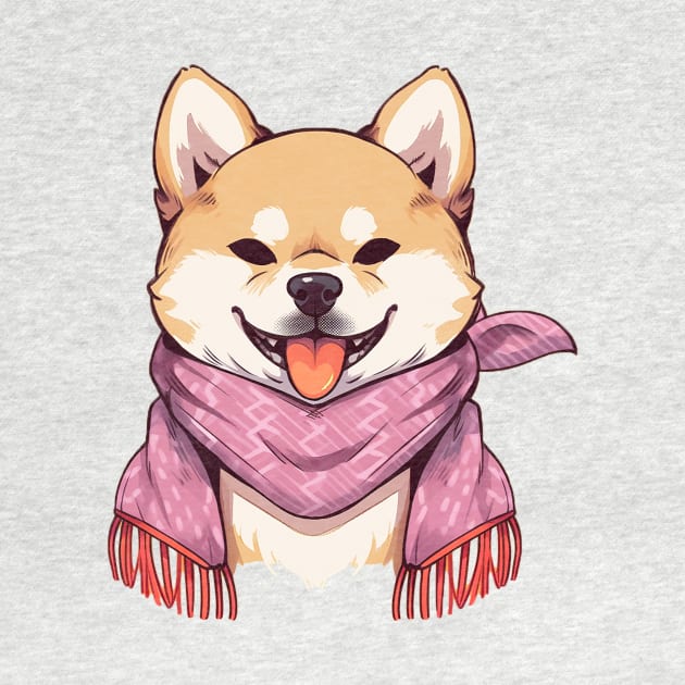 shiba inu by weirdesigns